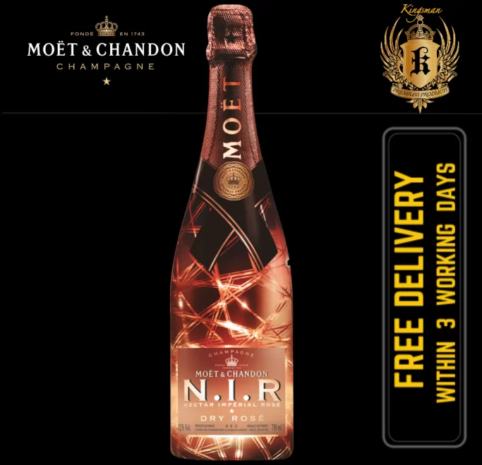 Moet & Chandon N.I.R. Nectar Imperial Rosé Dry Champagne