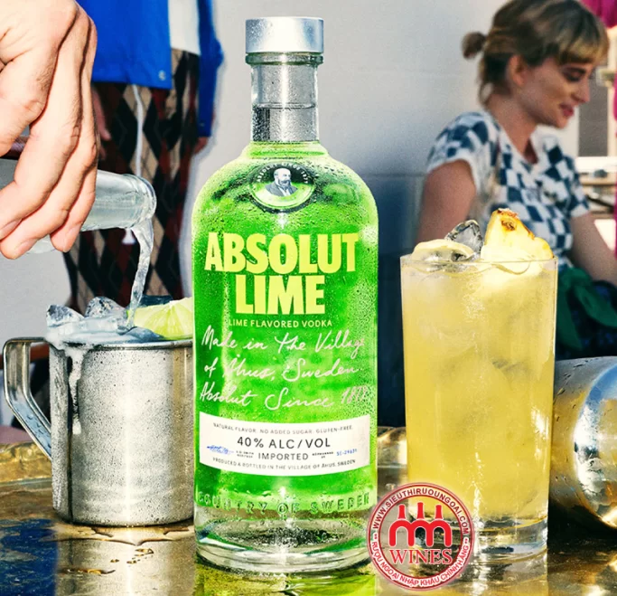 Absolut Lime Vodka 700ML