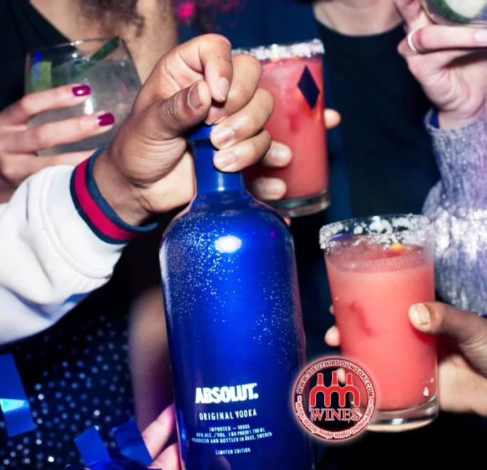 Absolut Electrik (Màu Xanh) 1000ml