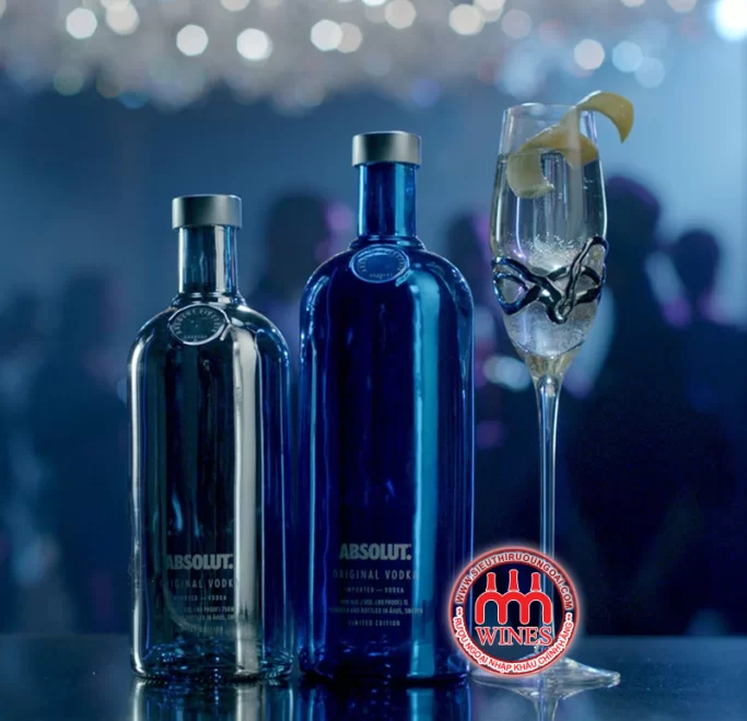 Absolut Electrik (Màu Xanh) 1000ml