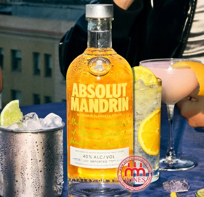 Absolut Mandrin Vodka (Hương Cam)