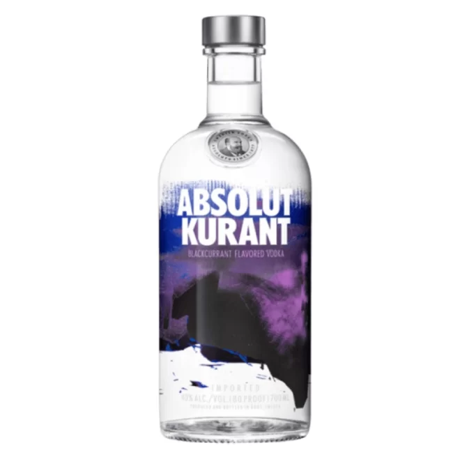 Absolut Kurant vodka (Hương Nho đen)