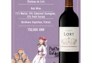 CHATEAU DU LORT Bordeaux Superieur Merlot-Cabernet Sauvignon