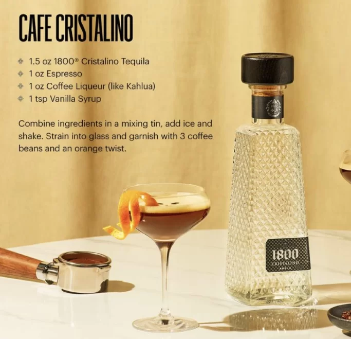1800 CRISTALINO Anejo Tequila