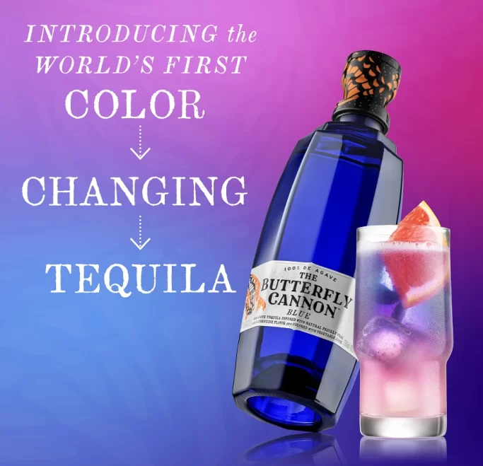 Butterfly Cannon Blue Tequila