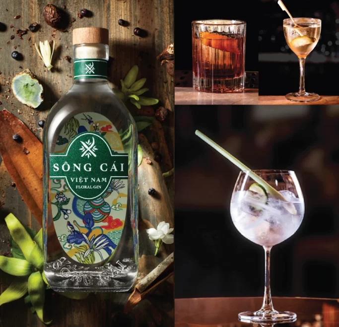 Sông Cái Việt Nam Floral Gin